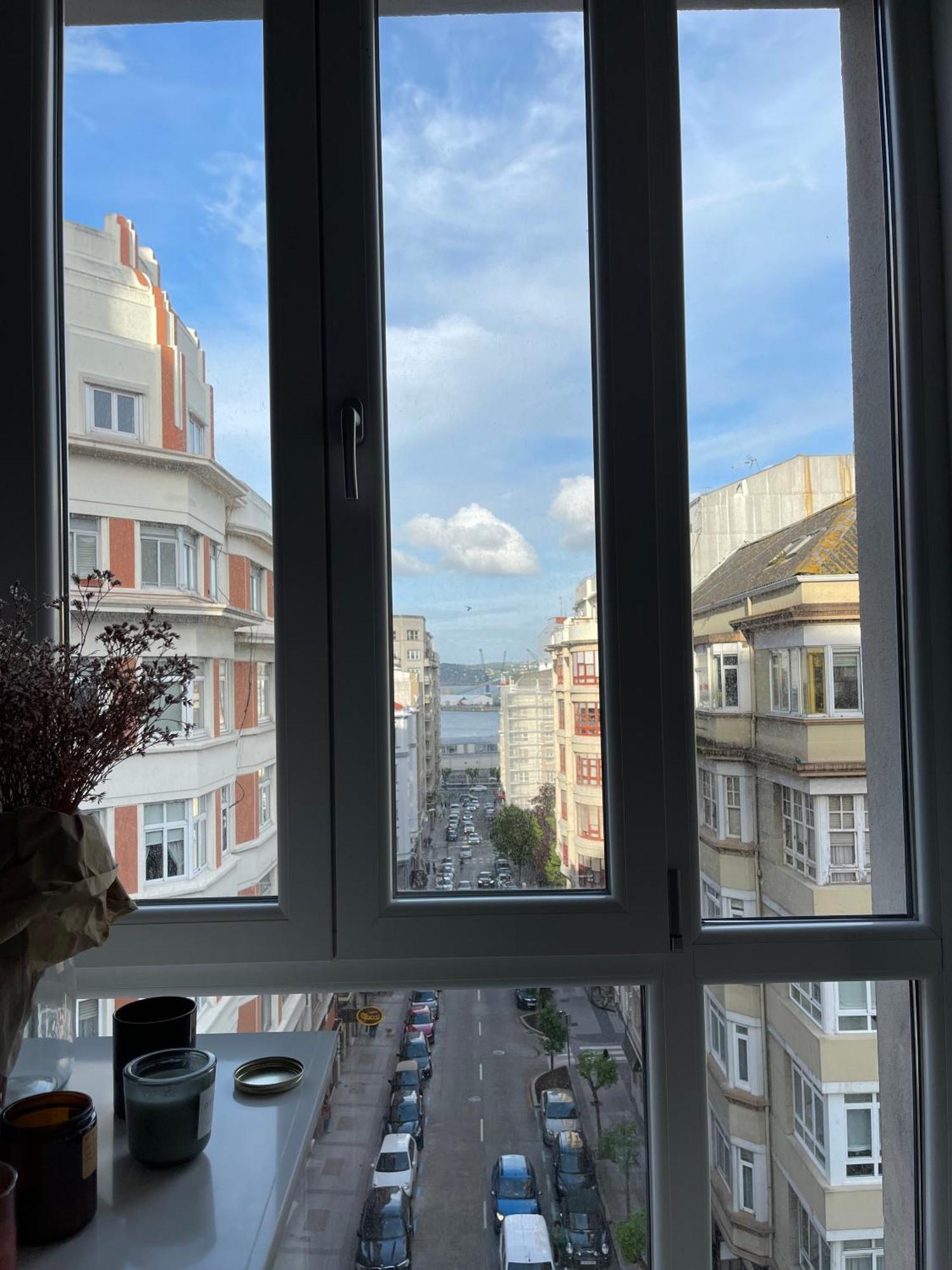 Espectacular Apartamento En El Centro De La Ciudad A Coruña Zewnętrze zdjęcie